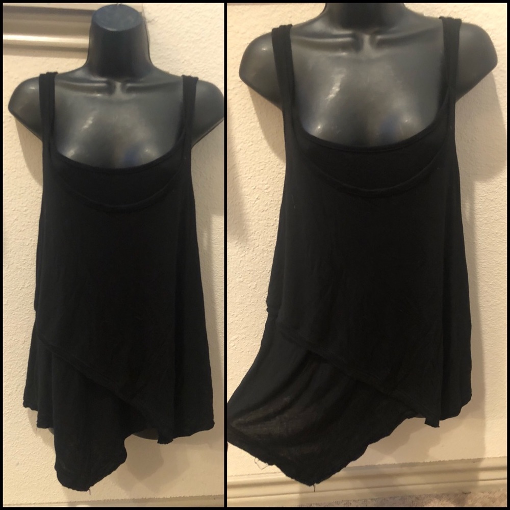 FREE PEOPLE Asymmetrical ADORABLE TOP - m